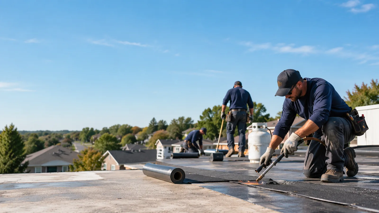 Flat Roof Leak Repair providers in Donie, TX